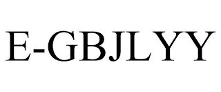E-GBJLYY
