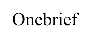 ONEBRIEF