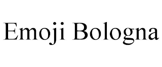 EMOJI BOLOGNA