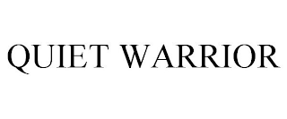 QUIET WARRIOR