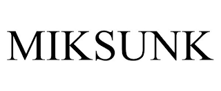 MIKSUNK