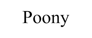 POONY