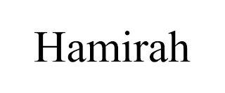 HAMIRAH