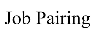 JOB PAIRING