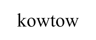 KOWTOW