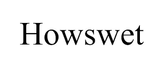 HOWSWET