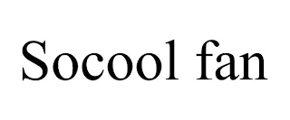 SOCOOL FAN