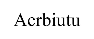 ACRBIUTU