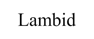 LAMBID