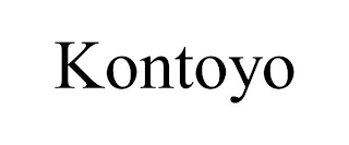 KONTOYO