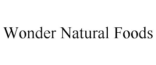 WONDER NATURAL FOODS