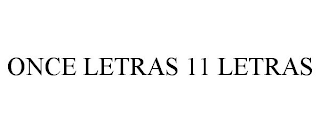 ONCE LETRAS 11 LETRAS