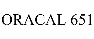 ORACAL 651