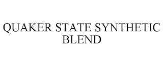 QUAKER STATE SYNTHETIC BLEND