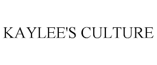 KAYLEE'S CULTURE