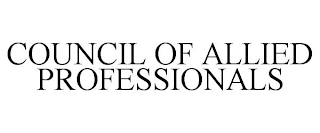 COUNCIL OF ALLIED PROFESSIONALS