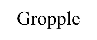 GROPPLE