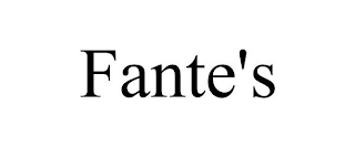 FANTE'S