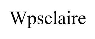 WPSCLAIRE