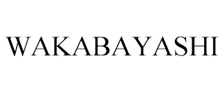 WAKABAYASHI
