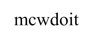 MCWDOIT