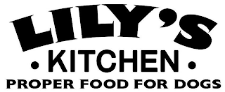 LILY'S KITCHEN PROPER FOOD FOR DOGS