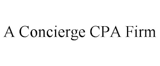 A CONCIERGE CPA FIRM