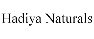 HADIYA NATURALS