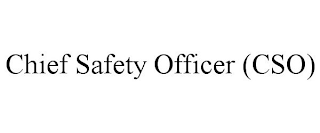 CHIEF SAFETY OFFICER (CSO)