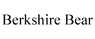 BERKSHIRE BEAR