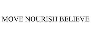 MOVE NOURISH BELIEVE