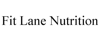 FIT LANE NUTRITION