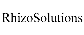 RHIZOSOLUTIONS