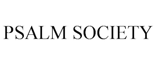 PSALM SOCIETY