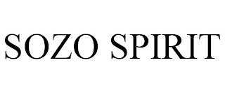 SOZO SPIRIT