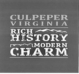 CULPEPER VIRGINIA RICH HISTORY MODERN CHARM