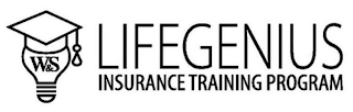 W&S LIFEGENIUS INSURANCE TRAINING PROGRAM