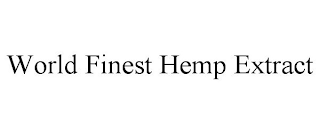 WORLD FINEST HEMP EXTRACT