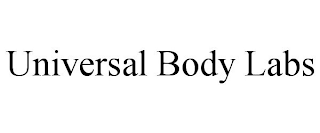 UNIVERSAL BODY LABS