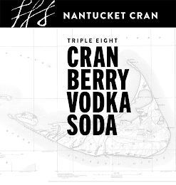 888 NANTUCKET CRAN TRIPLE EIGHT CRANBERRY VODKA SODA