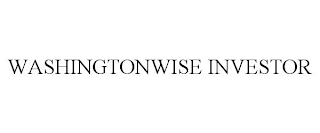 WASHINGTONWISE INVESTOR