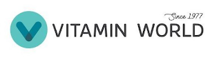 V SINCE 1977 VITAMIN WORLD