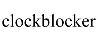 CLOCKBLOCKER