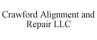 CRAWFORD ALIGNMENT AND REPAIR LLC