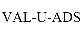 VAL-U-ADS