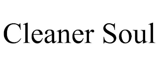 CLEANER SOUL
