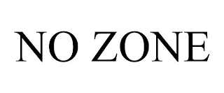 NO ZONE