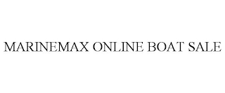 MARINEMAX ONLINE BOAT SALE