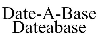 DATE-A-BASE DATEABASE