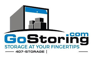 GOSTORING.COM STORAGE AT YOUR FINGERTIPS 407-STORAGE